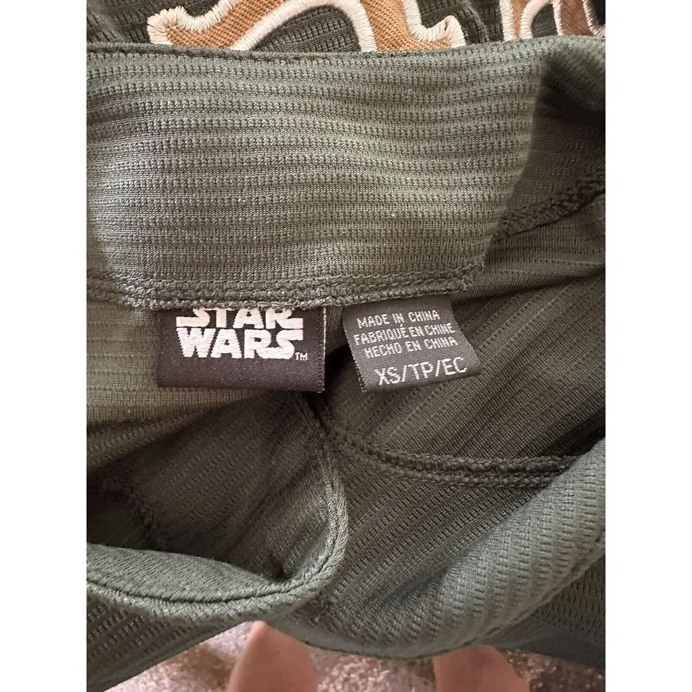 XS Boba Fett Star Wars Baseball Jersey Green Gold‎ 80 Mens Or women's